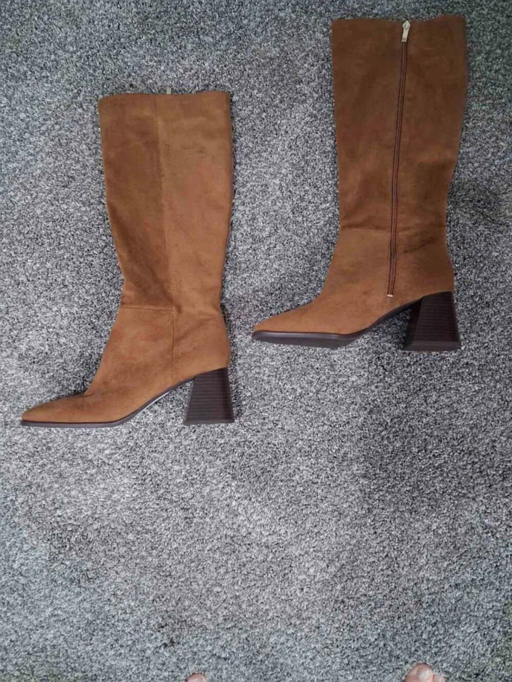 Nordstrom Rack Newbury Knee-High Boots – Brown Suede – Size 10 (BNWT)
